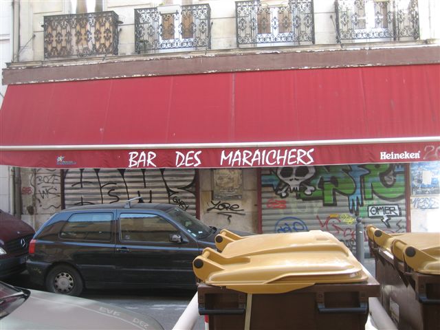 Le bar des maraîchers (photo : H.Paumier)